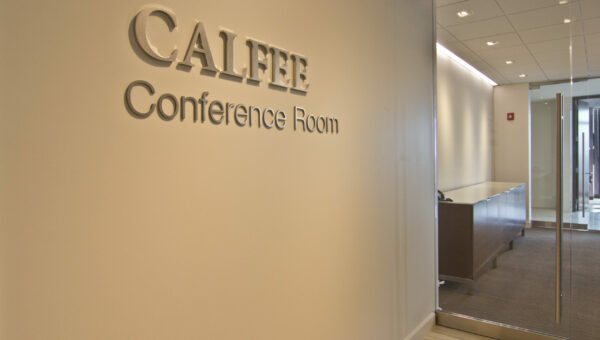 Calfee Conference Room Logo
