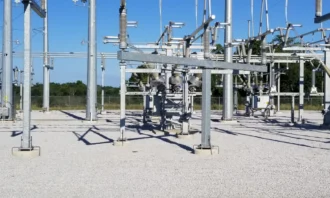 A electrical substation