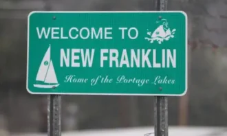 Welcome to New Franklin sign