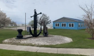 Anchor at Conneaut port