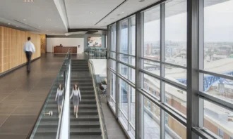 Stairway in law firm