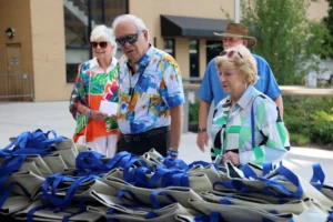 Welty employees at 80th anniversary celebration