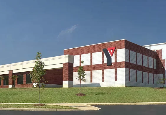 Green YMCA building exterior