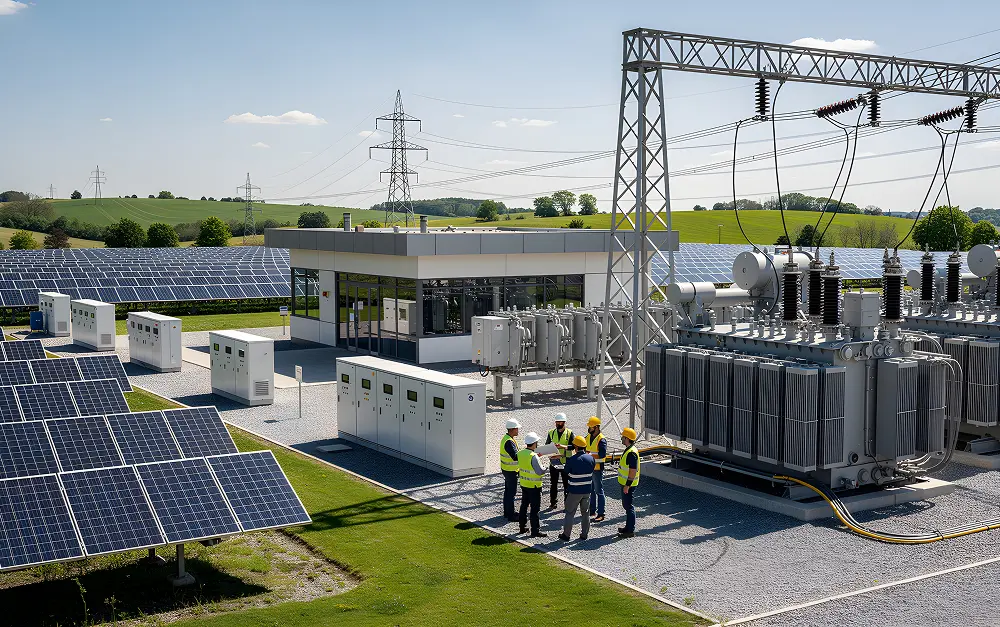 Power infrastructure equipment supporting generation operations and supply chain planning